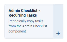 Recurring tasks Scheduled tasks 02