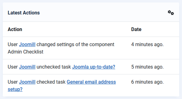 actionlog